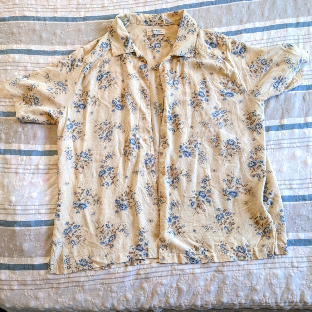 Vintage Floral Top